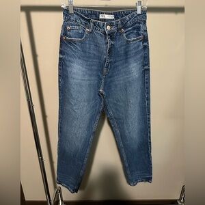 Zara Relaxed Fit Blue Jeans